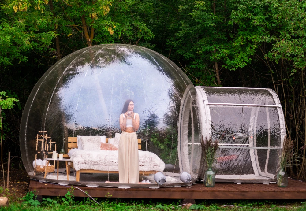 best inflatable bubble tent