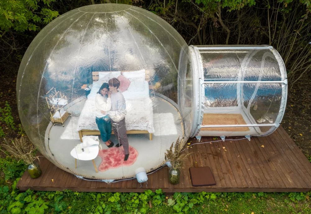 pop up transparent tent