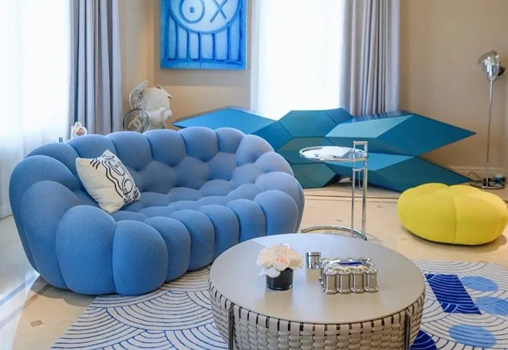 curved bubble sofa